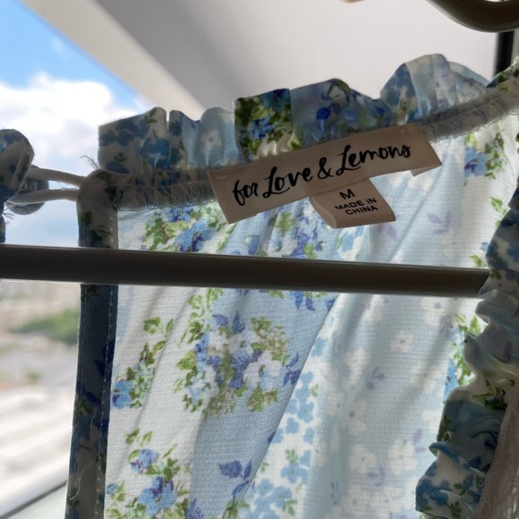 For Love & Lemons Gracie Mini Dress free shipping - Picture 9 of 9